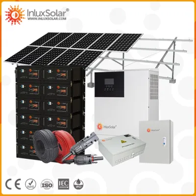 5kw 10kw 15kw 20kw 30kw Griglia ibrida on/off Pannelli inverter solari fotovoltaici Sistema di moduli generatore di energia per accumulo di energia domestica fotovoltaica con litio